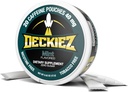 Deckiez Energy Pouches, 5 latas (100 Servings), Suplemento de cafeína sem açúcar, Café Pouches & Energia Beber Alternativa, 50mg Caffeine Pouches, Sabor de hortelã