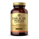 Óleo de alho Solgar Perles, 250 Softgels - Suporte Cardiovascular Natural - Concentrado de óleo de alho, Odor reduzido - sem glúten, sem leite - 250 Servões