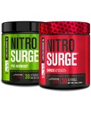 Fábrica Jacked Nitrosurge Pré-treino em Black Cherry & Black Cherry Nitrosurge Destruiu pré-treino termogênico para homens e mulheres