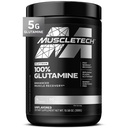 Muscletech 100% L-Glutamina pó para a recuperação muscular melhorada - Pure L Glutamina Muscle Growth Builder & Energy Boosting Nutritional Supplement for Men & Women - Sem sabor, 60 Servings