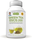 ANDREW LESSMAN Green Tea EGCG 200mg - 360 Cápsulas - 200 mg EGCG, poderoso suporte antioxidante para função hepática saudável, imune, cérebro, coração e sistemas circulatórios. Sem aditivos
