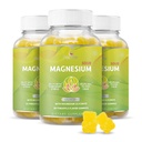 BeLive Magnesium Gummies 200mg - 60 Ct - Suplementos de glicinato de magnésio para relaxamento, alívio de estresse e sono para adultos e crianças - sabor saborosa e abacaxi Tangy (3)