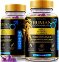 Rize labs (2 Pack) Truman Gummies, Truman for Men, Truman Performance Supplement Reviews, Truman Gummy, TrumanMale Support, Tru Man All-Natural Supplement, Gomitas (120 Gummies)