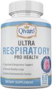 Ultra Respiratory Pro Health – Ajuda na manutenção da saúde pulmonar e respiratória geral – Infundido com Butterbur e Extrato Feverfew - 60 Cápsulas
