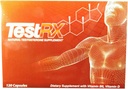 TESTRX Natural Testosterona Suplemento - 120 Cápsulas