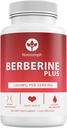 Berberine Plus 1200mg com geléia real – Suporta gestão de peso, saúde do coração & metabolismo de glicose – 120 cápsulas Vegan – Não-GMO, Made in USA