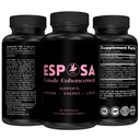 Esposa Fêmea Libido Booster para Mulheres – Paixão Reignite, Aumentar a Energia & Sensibilidade, Impulsionar o Mood & Desire – Made in USA Natural Feminino Enhancement Pills with Horny Goat Weed – 60 Cápsulas