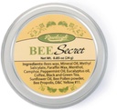Balm calmante secreto da abelha Rawleigh: 0,85 oz, Balm natural para músculos doloridos, dores, mordidas, feridas frias, dores de cabeça com cera de abelha, pólen e própolis + óleo de hortelã e eucalipto, pacote de 1