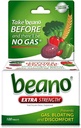 Beano Ultra 800 □ Prevenção de Gás e Suplemento Enzimático Digestivo Comprimidos □ 100 Contagem □ Pacote de 3