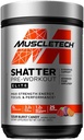 Pré-treinamento MuscleTech Shatter Pré-treinamento Pré-treinamento Pó para homens e mulheres Pré-treinamento Energia Pó Beber Mix Sports Nutrition Pré-treinamento Produtos Rainbow Fruit Candy (20 Servings)