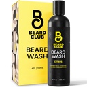 The Beard Club Citrus Beard & Face Wash– All-in-One Cleanser, suaviza & Nutre cabelo facial, hidrata & limpa a pele, Paraben & Sulfate-free