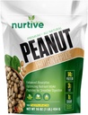 Peptídeo em pó de proteína de amendoim - rico em nutrientes e fibras - ideal para atletas e entusiastas da aptidão - maior solubilidade e absorção - 18 Serve (16 oz / 454 g)