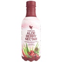 Para sempre - Aloe Berry Nectar, 90,7% Pure Aloe Vera Gel com cranberries e maçãs, Sem conservativos adicionados, 1L (Pack of 1)