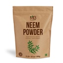 MB Ervas Puro Neem Pó 2 lb □ 32 oz □ 908 Gram 100% Pure Wild-Crafted Neem Leaf Powder