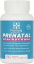 Vidalocidade Vitaminas pré-natais para mulheres, Cápsulas multivitaminas: Ómega 3 Óleo de Peixe (EPA/DHA), Magnésio, Folato, Vitamina D3, C, Vitamina B12, B6, Vitamina A, K & Zinc, 60 contagem (60 dias de abastecimento)