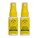 Spray de Garganta de Própolis Natural do Apicultor, Suporte Imune Natural e Alivio de Garganta Dolorosa - Antioxidantes, Keto, Paleo, Sem Glúten, 1,0 oz (Pacote de 2)