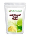 Premium Nutritional Yeast Flakes - Fortificado com vitaminas complexas B - Delicious Cheesy Taste - Gluten Livre, Não OGM, Vegan - Fonte de proteína de fibra perfeita para dietas vegetarianas baseadas em plantas - 1 lb