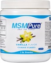 KALA SAÚDE MSMPure Vanilla Flakes envernizado HSH em pó – US-Made MSM para a saúde conjunta, aparência da pele, e Hair & Nail Support – 1 lb, Enxofre orgânico