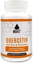 Quercetin & Bromelain com zinco - Antioxidant Support Imune System Health - Suplemento dietético - 60 Cápsulas 1050 mg Fórmula Potente
