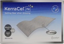Ag 4" x 5" Gelling Fiber Silver seria vestir (CWL1158) - Absorve e isola feridas drenagem e mata bactérias, Micro-Contours para ferida cama, mantém níveis de umidade saudável (caixa de 10)