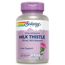 Extrato de semente de cardo de leite de SOLARAY 175mg Antioxidante destinado a ajudar a apoiar um normal, saudável fígado não-GMO & Vegan 120 VegCaps
