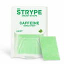 Tiras de energia □ Cafeína instantânea em uma tira □ 80mg por serviço □ Cafeína portátil + hortelãs de respiração