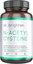 Dr. Brighten N-Acetil-Cisteína (NAC) — Poderoso Precursor de Glutationa Amino Acid Supplement for Optimal Detoxification, Imune Function, and PCOS — 30 Cápsulas