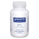Encapsulamentos puros NAC 900 mg - N-Acetil Cysteine Amino Acid Supplement for Lung & Imune Support, Fígado & Antioxidantes* - 120 Cápsulas