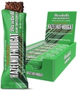 Bares de proteína Vegan Bares Avelã & Nougat - 12 Contagem, Barras de 1,9 oz - Características Barra de proteína baseada em plantas com 15g de proteína - Chocolate Snacks de proteína com apenas 1g de açúcares totais - Ideal para