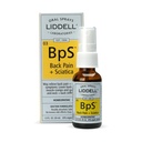 Spray de dor nas costas homeopática Liddell, 1 onça