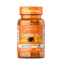 Puritan's Pride Premium LutigoldTM Lutein Carotenoid 20mg com Zeaxanthin para homens e mulheres, Suplemento dietético para apoio à saúde ocular, fornecimento de 8 meses, 120 Easy-to-Swallow Softgels