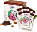Tend Daily Best Prenatal Vitamina Bar, feito com ingredientes orgânicos para mães grávidas e pós-parto, inclui DHA, Vitamina D, B, Choline, Folato - Chocolate Sal do Mar (7ct)