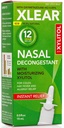 Xlear 12 horas Natural Salina Salal Descongestionante Spray com Xilitol e Oximetazolina, Instant Sinus Pressure and Congestion Relief for Kids and Adults 0.5 fl oz (Pacote de 3)