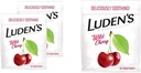 Ludens Wild Cherry Garganta gotas, pacote de 2, 90 gotas cada para alívio da garganta ferida