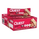 Quest Nutrition- alta proteína, baixo carboidrato, sem glúten, Keto Friendly, 12 Conde White Chocolate Framboesa