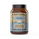 Cápsulas de Alho Orgânico - 520mg Cápsulas 100 Count Vegetarian Pills Supplement, Alho em pó Cápsulas & Extract