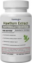 Laboratórios Superiores Hawthorn Berry 300mg, Puro não-GMO, Aditive-Free Hawthorn Extract Cápsulas, Alta Potency Circulatory & Blood Pressure Support, Alivia a dor no peito, Digestion Aid, 120 Veg Caps