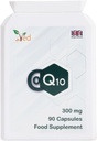Ved Best High Absorção CoQ10, Vegetariano, Sem glúten, Suplemento dietético, 300 mg 90 Cápsulas Veggie