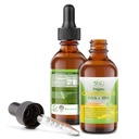 Potente e orgânico Vegan Omega 3 Suplemento líquido: Melhor do que óleo de peixe! Óleo de algas extraídas à base de água da planta- DHA EPA DPA Ácidos gordos- Não OGM- Suporta Imune, Coração, Cérebro e Saúde Conjunta-60 doses