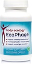 Ecologia Corporal EcoPhage , Bacteriophage Prebiótico e Probiótico Suplemento , Promove Imune saudável e apoia saudável Trato intestinal , 60 Vegetarian Conde