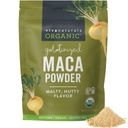 Viva Naturals Organic Maca Powder, Gelatinized, 16 oz (1 lb) – Vegan, USDA Organic, Gluten-Free, Non-GMO Peruan Superfood in Resealable Bag