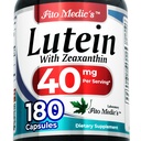 FITO MEDIC'S Lab . Lutein .180 Cápsulas .40 mg. Lutein 40 mg. . Lutein e zeaxantina Suplementos .. Extrato de concentrado . Lutein 40 mg.