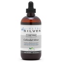 Prata Coloidal Ultra® 5.000 PPM, 8 Oz (236mL) Embarca como (2) 4 Garrafas de vidro de onça Suplemento Mineral