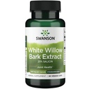 Swanson força máxima White Willow Bark Extrato-promove apoio conjunto e alívio muscular-estandardizado a 25% Salicina-Natural Suplemento sem irritação estomacal (60 Veggie Caps, 500mg cada)