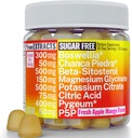 Boswellia Chanca Piedra Pigeum Pastilhas de Beta-Sitosterol com glicinato de magnésio Citrato de potássio P5P - Disjuntor de pedra Prostata Pedra do Rim Ácido Urico Flush & Cleanse