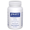 Encapsulamentos puros CoQ10 120 mg - Coenzima Q10 Suplemento para Saúde do Coração, Energia, Antioxidantes, Saúde do Cérebro e Memória - Saúde Celular, Cognição e Suporte Cardiovascular* - 120 Cápsulas