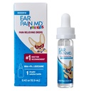 Eosera® Ear Pain MD® para Crianças - Absorvente de alívio de dor de ouvido com Lidocaína - Medicina de ouvido recomendada para crianças, bebês e crianças 2+ - Reliever de dor de gota de ouvido de ação rápida - 12,5ml
