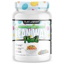Musclesport Lean Way Plant Protein - Proteína de Ervilha e Brown Rice Protein Blend, com Adicionado CLA, MCT e L-Carnitina - 20 Serventes (cereais de fruta)