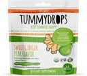 USDA Organic Sweet Ginger Pear Tummydrops, Gluten Free & Vegan. 33 Individualmente envolto Ginger Organic Lozenges em um saco resealable.