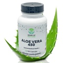 Aloe Vera 450 Cápsulas Orgânicas Não-GMO Aloe Vera Pills Feito com USDA Orgânica Aloe Vera Suplementos .